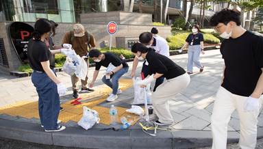 환경정화활동 사진